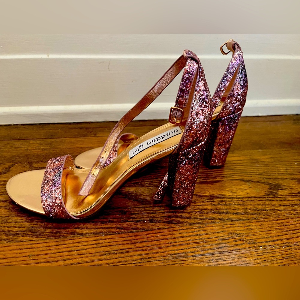 Madden Girl glitter heels